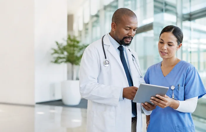 Healthcare team using AxCrypt file encryption